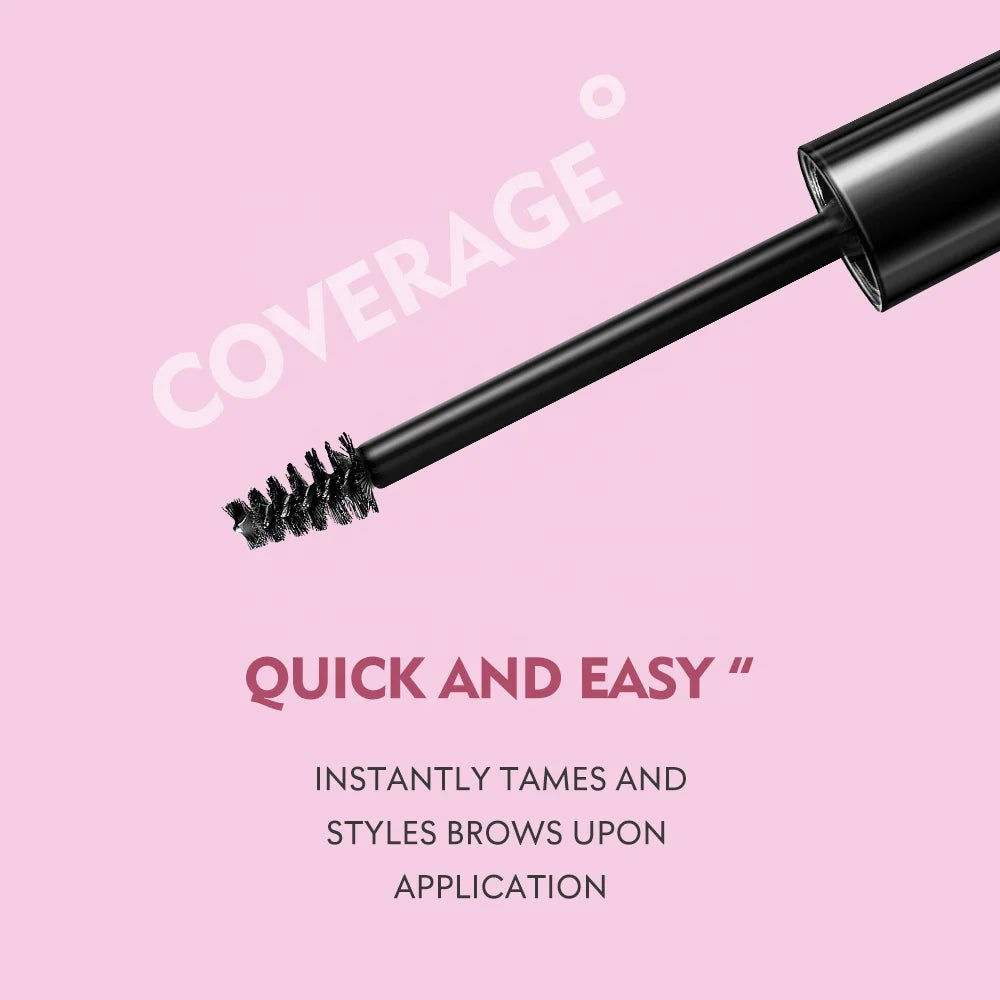 Wholesale Private Label Quick Dry Brow Gel Long Lasting Waterproof Vegan Eyebrow Gel Brow Styling Eyebrow Strong Hold Brow Glue