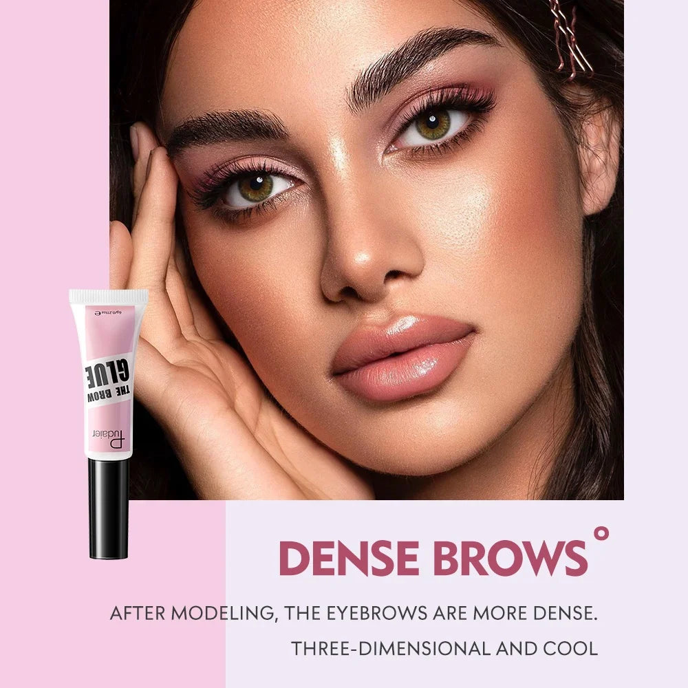 Wholesale Private Label Quick Dry Brow Gel Long Lasting Waterproof Vegan Eyebrow Gel Brow Styling Eyebrow Strong Hold Brow Glue
