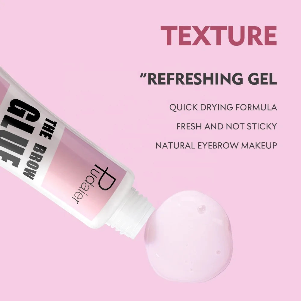 Wholesale Private Label Quick Dry Brow Gel Long Lasting Waterproof Vegan Eyebrow Gel Brow Styling Eyebrow Strong Hold Brow Glue
