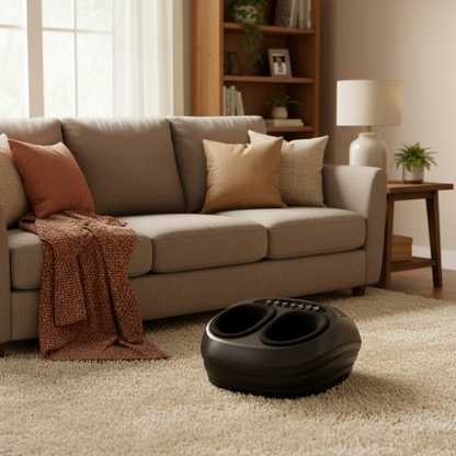 Masseur de Pieds Shiatsu Chauffant - Soulagement Profond et Relaxation