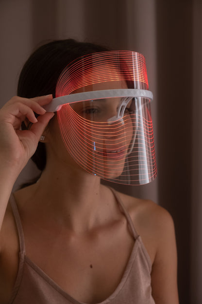 Masque de luminotherapie LED - Sublimez votre peau naturellement